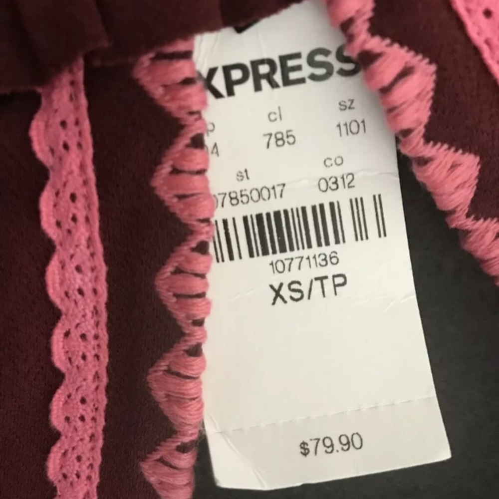 Brand new Express high low maxi dress xs
